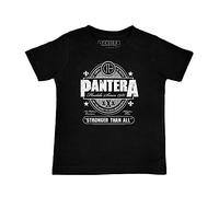 Metal Kids Pantera Stronger Than All Unisex T-Shirt schwarz 128