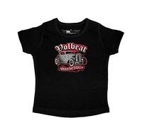Metal Kids Volbeat (Rock 'n Roll) - Girly Shirt, schwarz, Größe 104 (4-5 Jahre), offizielles Band-Merch