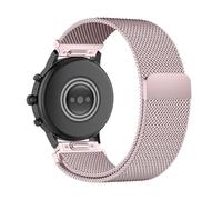 Metall Magnetisch Armband für Fossil GEN 5 Carlyle/Julianna/Gen 5E 44mm | Edelstahl Einstellbar Ersatzarmband, Damen Herren Uhrenarmband, Kompatibel mit Fossil GEN 5 Carlyle/Julianna/Gen 5E 44mm Band
