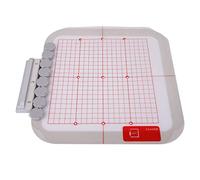 Metall/magnetischer Quilter Hoop für Brother/Babylock Stickmaschine 20,3 x 20,3 cm (SA446) NV6000D Quattro NV6700D NV6750D 6000D, 6700D 6750D XV8500D XV8550D Dream Machine