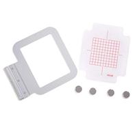 Metall/Magnetrahmen für Brother/Babylock-Stickmaschine, 10,2 x 10,2 cm (SA438) INNOV-is: 1500D, 2200D, 2500D, 2800D, 4000D, 5000D Dreammaker VE2200, VM6200D, Duetta 4500D, 47000D D Quattro 60 00D,