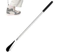 Metall-Schuhlöffel, Edelstahl, 31 x 4 cm, einziehbar, langer Schuhlöffel, Schuhlöffel, Schuhlöffel, Schuhlöffel, Schuhlöffel für einfaches Tragen, langer Griff für Erwachsene und Senioren, Reisen