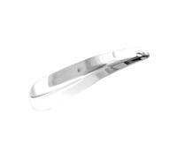 Metall-Schuhlöffel für Herren - kleiner Schuhlöffel, Reise-Schuhlöffel für Männer und Frauen, tragbarer 16,3 cm kurzer Schuhlöffel, Edelstahl-Schuhlöffel, Schuhlöffel aus Edelstahl, Refer to