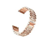 Metall-Uhrenarmband, geeignet for Fossil Damen Gen 5E 42 mm/Damen Gen 6 Gen4 Sportarmband, Schnellverschluss, 18 mm Armband (Color : Rose-gold, Size : 18mm)