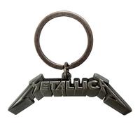 Metallica Schlüsselring 3D Band-Logo – offiziell lizenziert – One Size