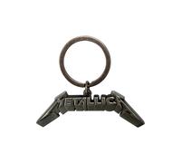 Metallica Schlüsselring 3D Band-Logo – offiziell lizenziert – One Size