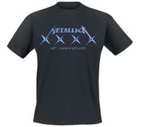 Metallica 40 XXXX Männer T-Shirt schwarz M 100% Baumwolle Band-Merch, Bands