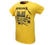 Metallica 72 Seasons T-Shirt mit vereinfachtem Cover XXL Gelb