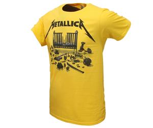 Metallica 72 Seasons T-Shirt mit vereinfachtem Cover XXL Gelb