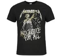 Amplified Shirt Metallica and Justice for All Black, XL, Schwarz