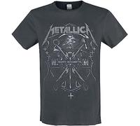 Metallica Amplified Collection - Death Magnatic Männer T-Shirt Charcoal M