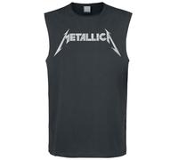 Metallica Amplified Collection - Logo Männer Tank-Top Charcoal M