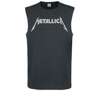 Metallica Amplified Collection - Logo Tank-Top charcoal in M