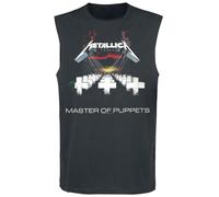 Metallica Amplified Collection - Master of Puppets Männer Tank-Top Charcoal S