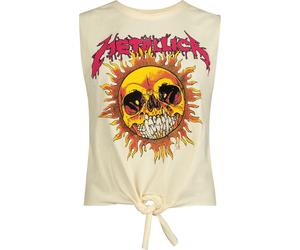 Metallica Amplified Collection - Neon Sun Top weiß in M