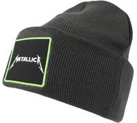 Metallica Amplified Collection - Patch Beanie Mütze charcoal