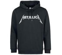 Metallica Amplified Collection - White Logo Männer Kapuzenpullover schwarz XXL