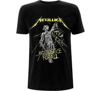 Metallica And Justice For All Tracks Black L T-Shirt