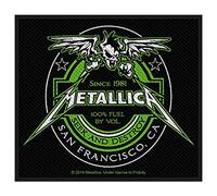 Metallica - Beer Label - Patch Aufnäher - Versand kostenfrei