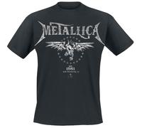 Metallica Biker T-Shirt schwarz in 5XL