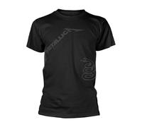 Metallica - Black Album T-Shirt für Herren/Damen Unisex (S) (Schwarz)