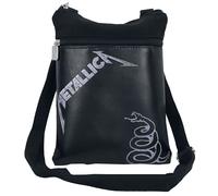 Nemesis Now Offiziell lizenzierte Metallica The Black Album Schultertasche, Schwarz, 23 cm