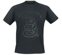 Metallica Black Snake T-Shirt schwarz in L