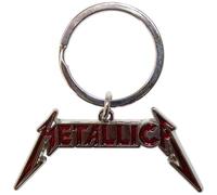 Metallica Bright Rot Band Logo Schlüsselring Keychain One Size