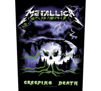 Metallica Creeping Death Patch, 1 Stück, Heavy Metal Band Logo, Musik, Rückennäher