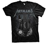 Metallica Hammett Ouija Guitar offiziell Männer T-Shirt Herren (X-Large)