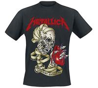 Metallica Heart Explosive Männer T-Shirt schwarz XXL 100% Baumwolle Band-Merch, Bands, Totenköpfe