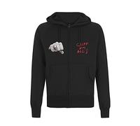 Metallica Herren Kapuzenpullover Cliff Burton Fists schwarz