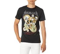 Metallica Herren Vintage Kürzeste Stroh T-Shirt, anthrazit, Klein