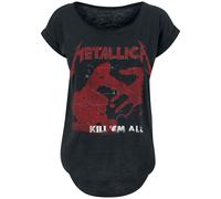 Metallica Kill 'Em All Shattered T-Shirt schwarz in S