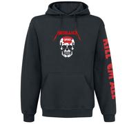 Metallica Kill 'Em All - Skull Kapuzenpullover schwarz in XXL
