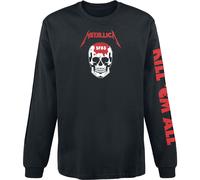 Metallica Kill 'Em All - Skull Langarmshirt schwarz in M