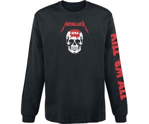 Metallica Kill 'Em All - Skull Langarmshirt schwarz in M