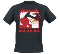 Metallica Kill 'Em All T-Shirt schwarz in 4XL