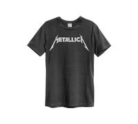 Metallica - Logo Charcoal - T-Shirt - Grau - XS - 100% Baumwolle Grau XS