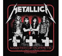 Metallica Aufnäher Master of Puppets – mehrfarbig – 100% Polyester – Band-Merch