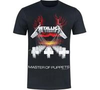 Metallica Master Of Puppets Heavyweight T-Shirt schwarz in XL