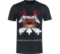 Metallica Master Of Puppets - Heavyweight T-Shirt schwarz in L