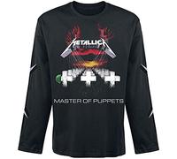 Metallica Master Of Puppets Langarmshirt schwarz in XXL