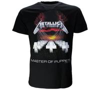 Metallica Master Of Puppets T-Shirt - Offizielles Merchandise XL Schwarz