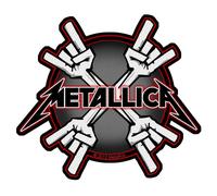 METALLICA - Metal Horns - Aufnäher / Patch