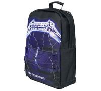 Metallica - Metallica Ride The Lightning Unisex Rucksack schwarz 100% Polyester Band-Merch, Bands, Geschenke