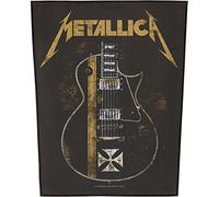 Metallica - Metallica Toppe Hetfield Guitar 14.2x11.8 inches Rechteckig 1 Stück Heavy Metal / Rock Rückenaufnäher