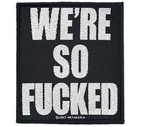 Metallica - Metallica We're so fucked None Patch schwarz/weiß