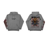 Metallica Offizieller Merch Appetite Kapuzenpullover für Erwachsene, unisex, GRAU, X-Large