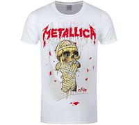 Metallica One and Justice for All Lars Ulrich offiziell Männer T-Shirt Herren (X-Large)